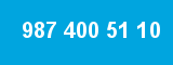987 400 51 10